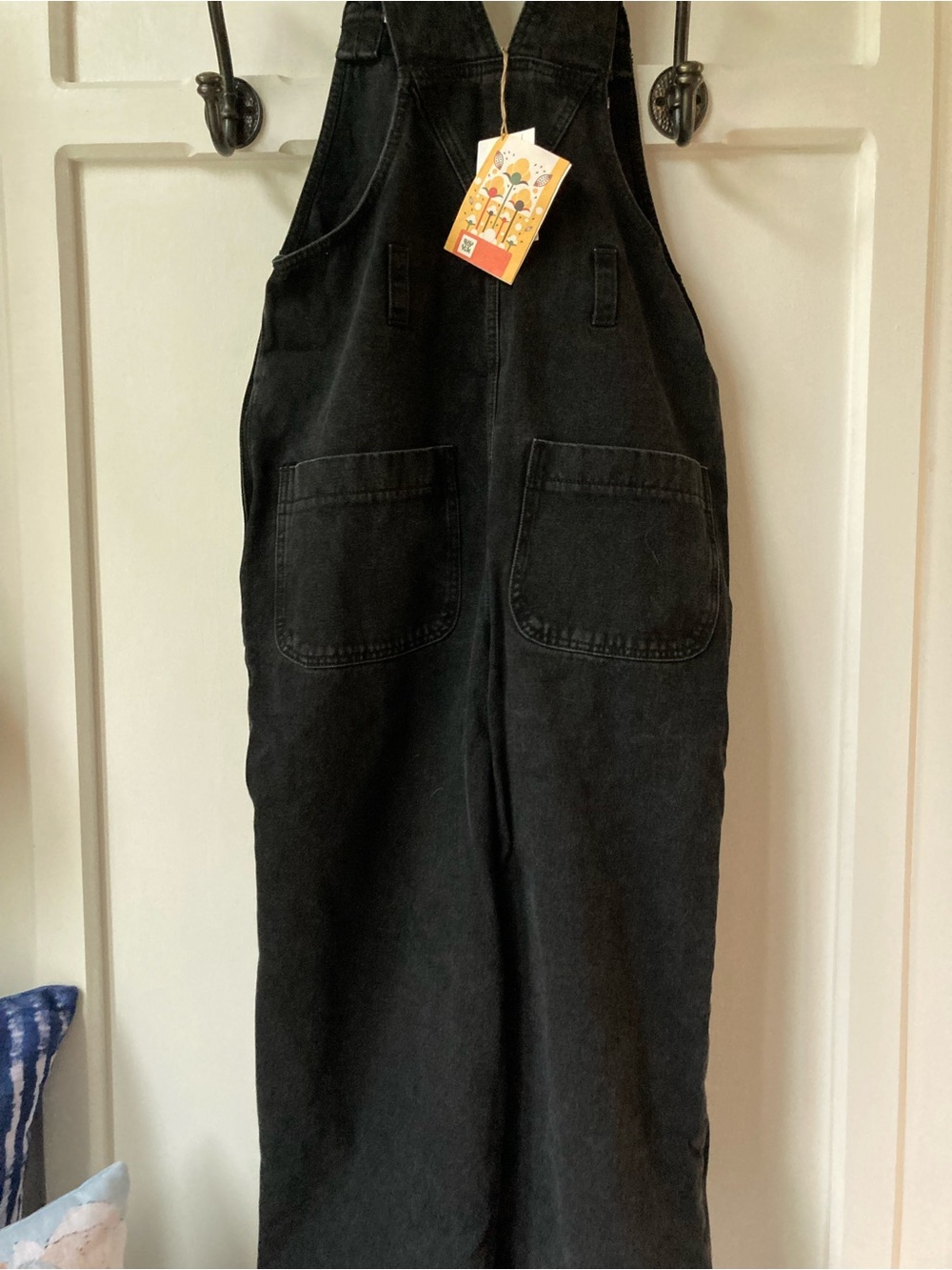 NWT Lucy & Yak | Black Denim Women's Overalls - Casual Relaxed Fit - Picture 9 of 12